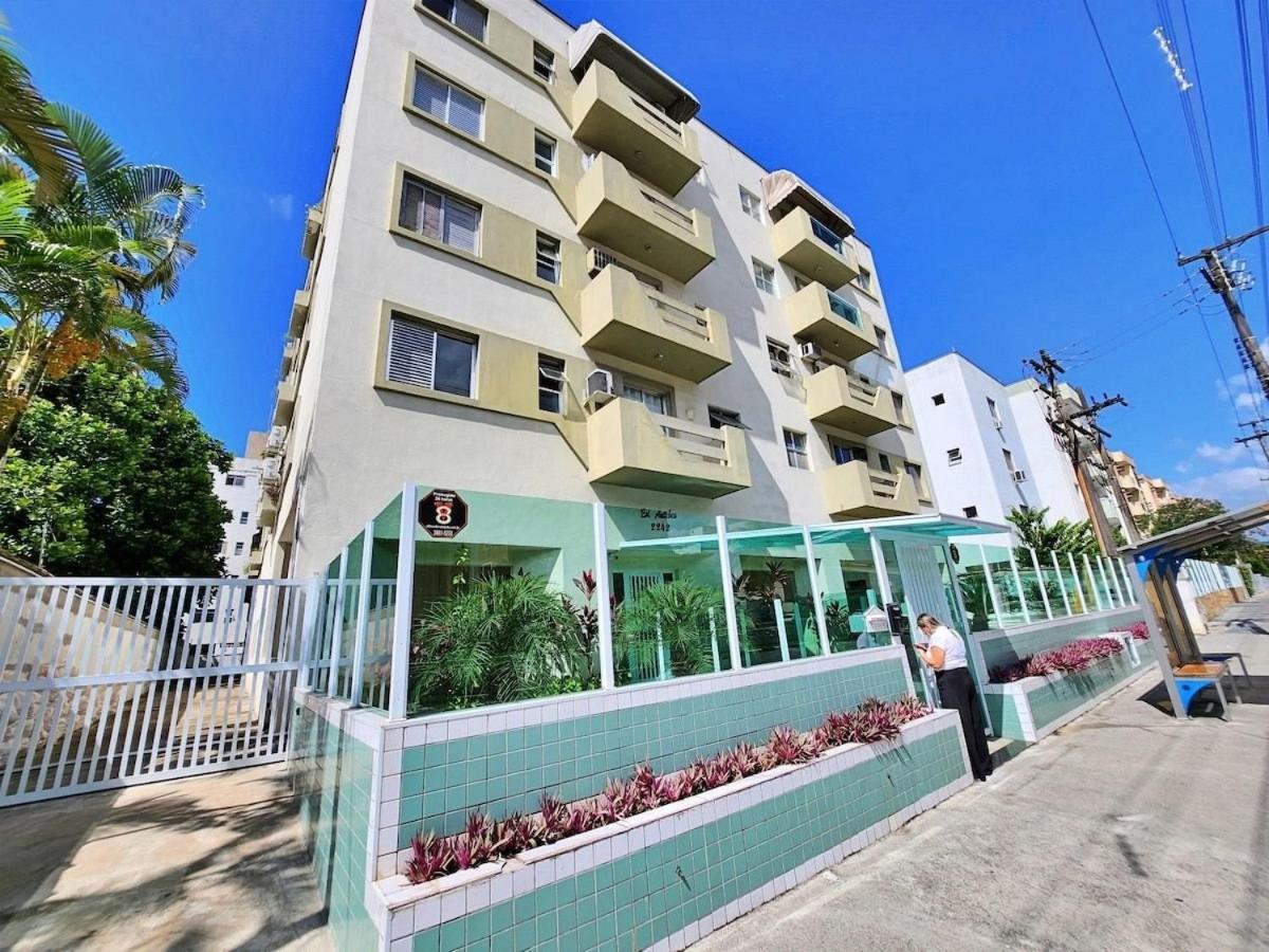 Aconchegante Apto 01 Dorm C/Sacada, Ar-Cond, Wi-Fi, Lado Praia Guarujá Dış mekan fotoğraf